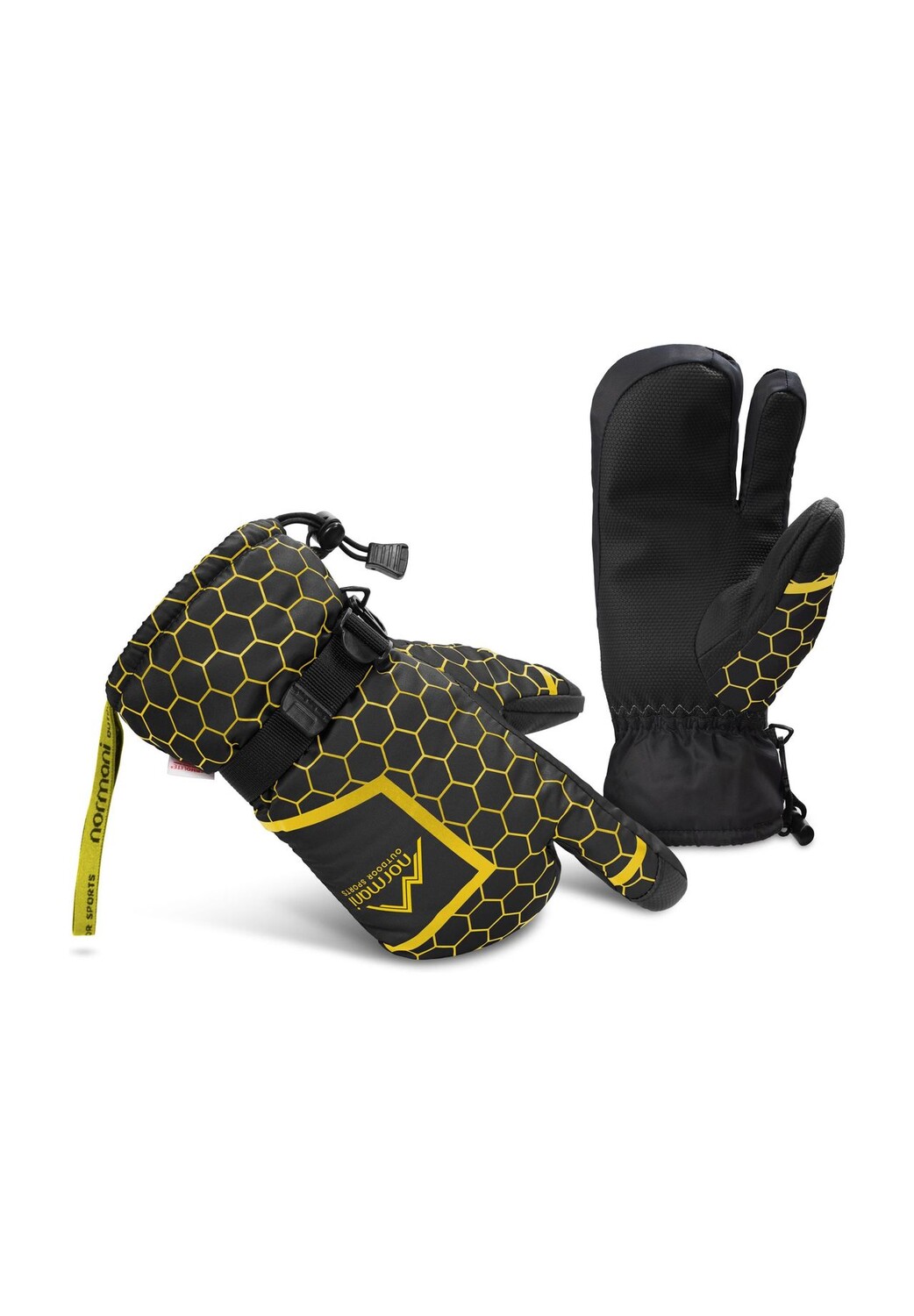 

Зимние перчатки Apex normani, цвет Schwarz Gelb