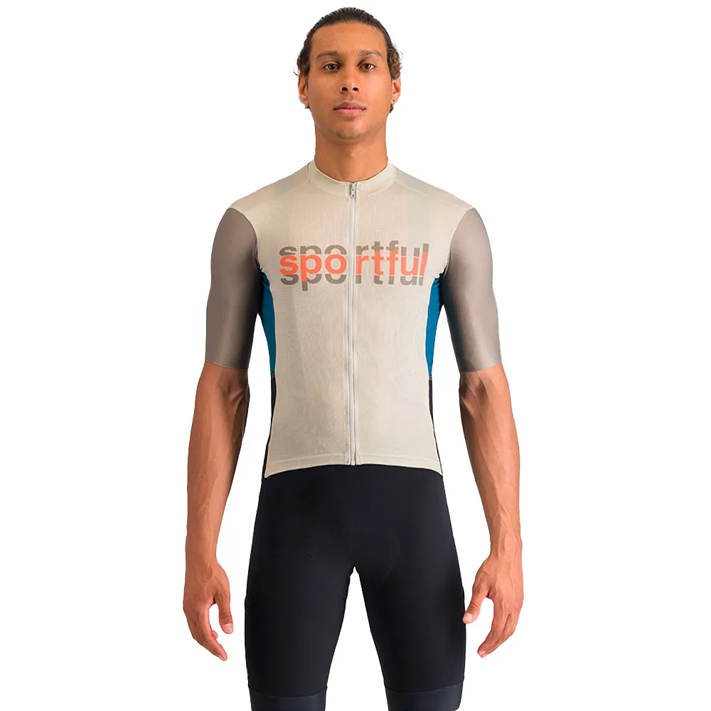 

Джерси с коротким рукавом Sportful Supergiara Logo, бежевый