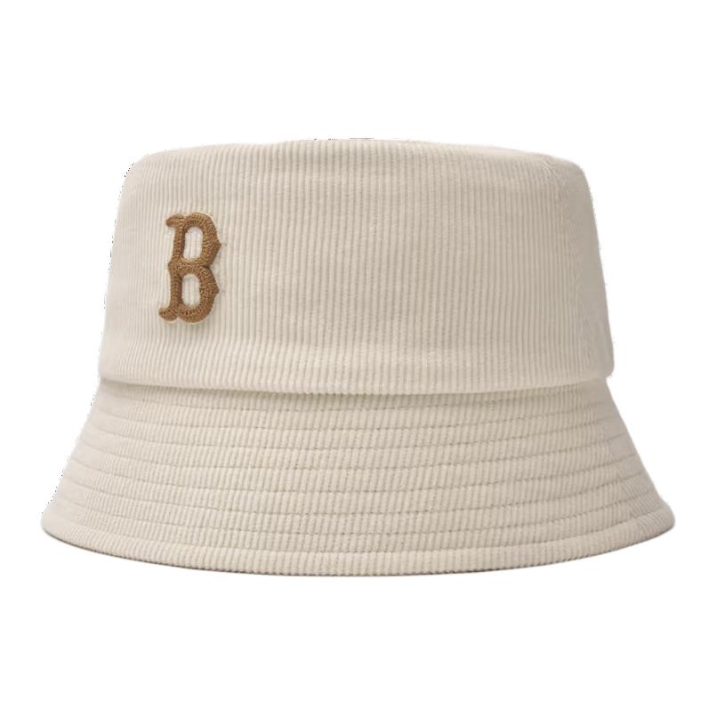 

MLB Хлопковая вельветовая панама унисекс бежевая, Beige