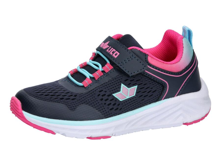 

Кроссовки для девочек на липучке LICO Marin VS