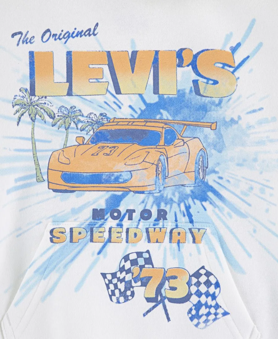 Детская толстовка 2T-7 Motor Speedway Levi's, bright белый — фото 3