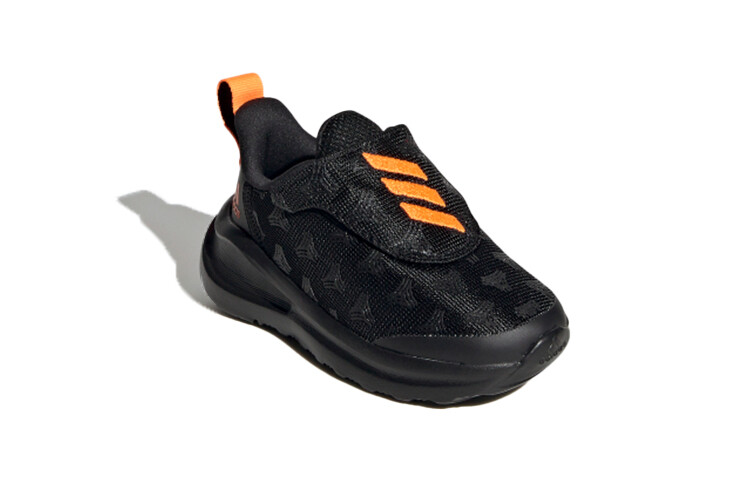 Кроссовки adidas Fortarun Toddler Shoes TD Low-top Black/Orange — фото 3