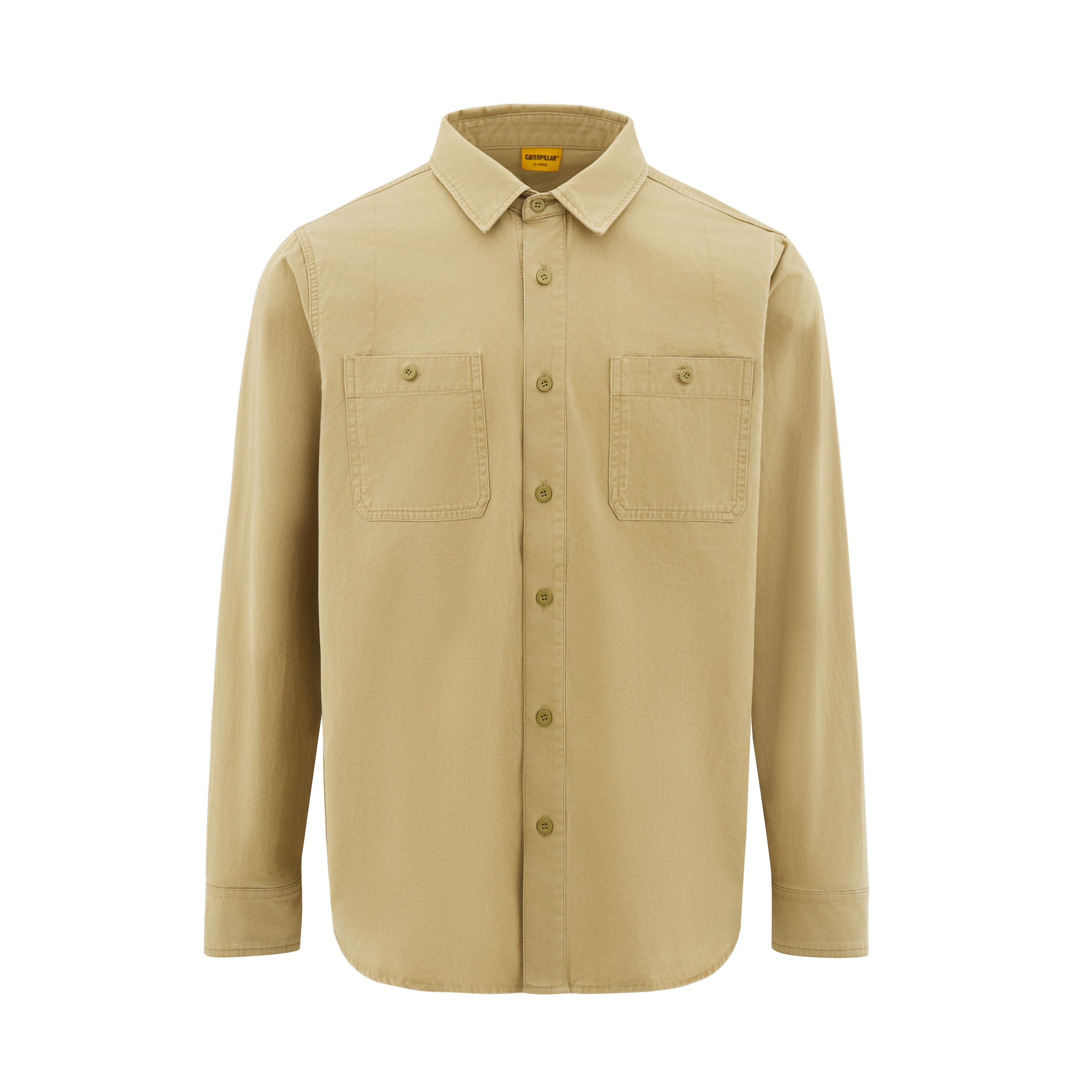 

Футболка мужская CAT, светло-хаки