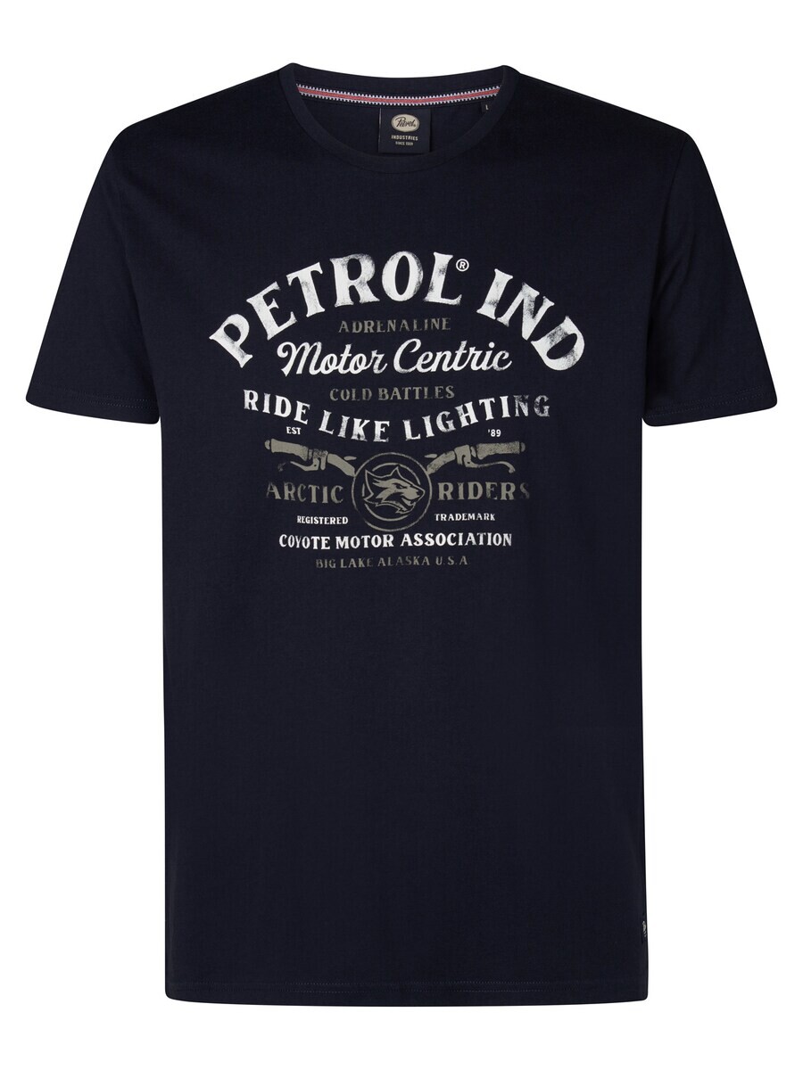 

Классическая футболка Petrol Industries Shirt Big Lake, морской синий