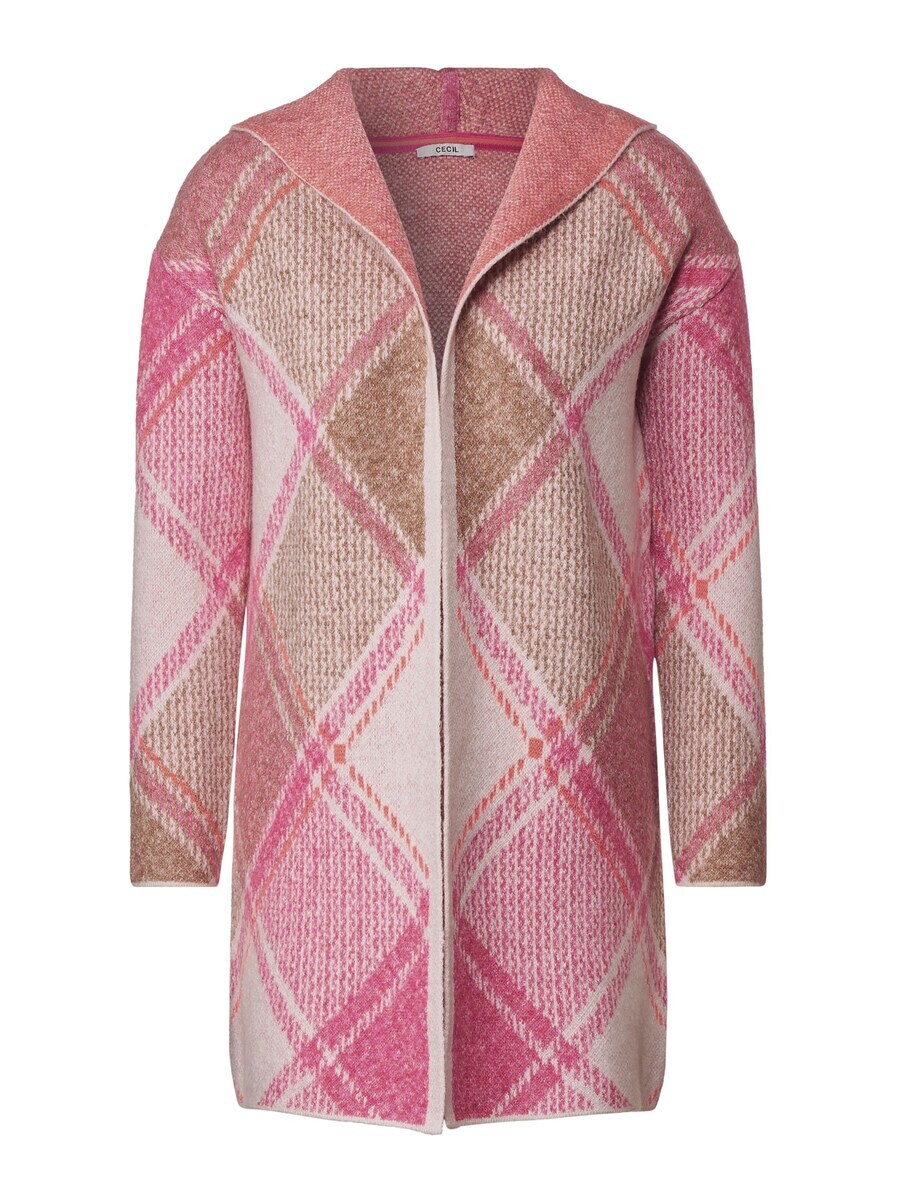 

Кардиган CECIL Knit Cardigan, цвет Light pink/mottled pink