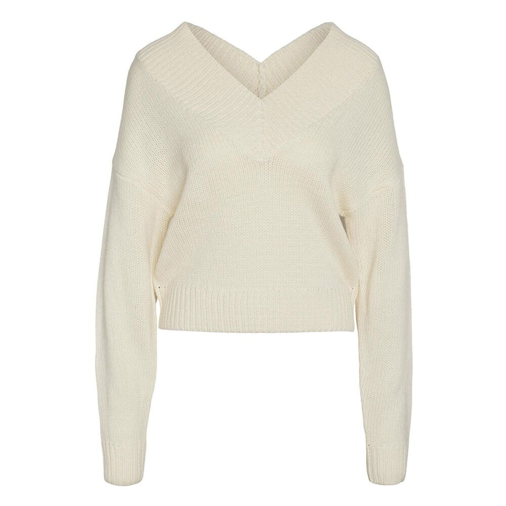 

Свитер Noisy May Sanny V Neck, бежевый