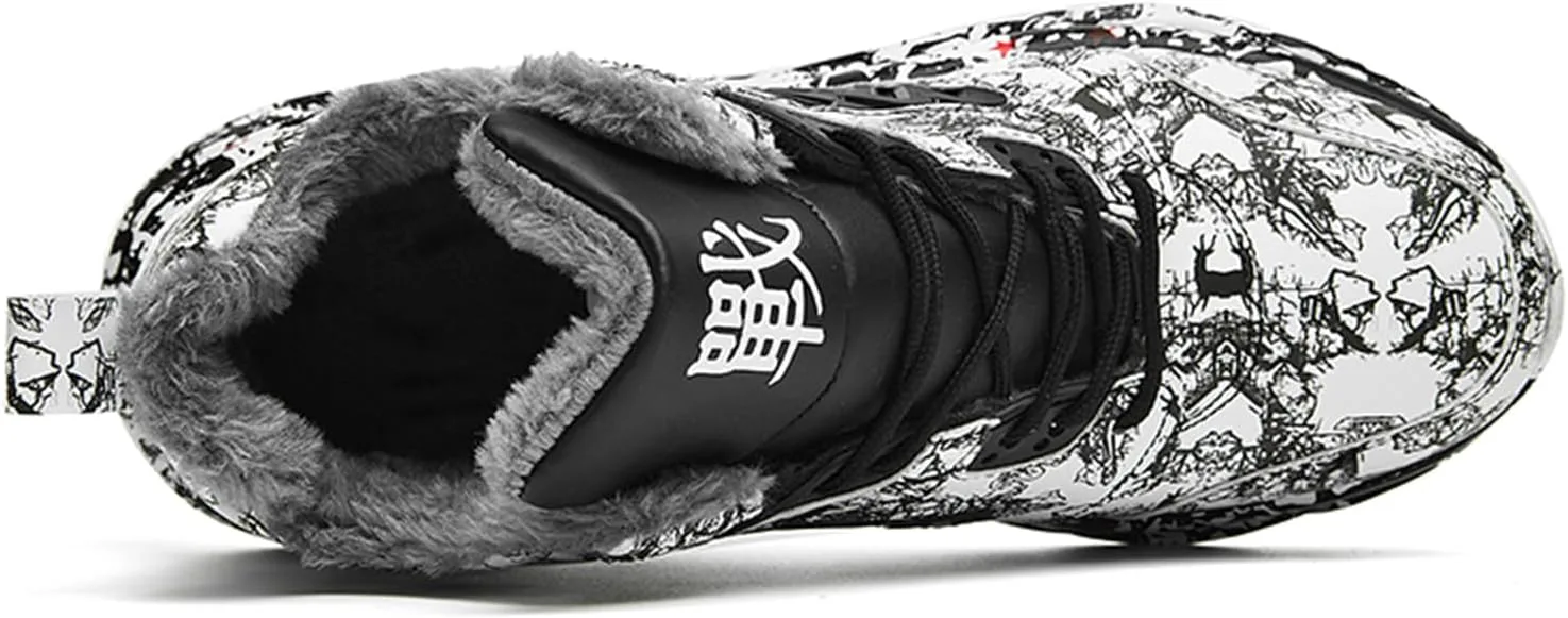 

Мужские баскетбольные кроссовки GSIGUL, легкие мужские кроссовки для бега и тенниса, граффити, спортивные массивные кроссовки для мужчин, черный