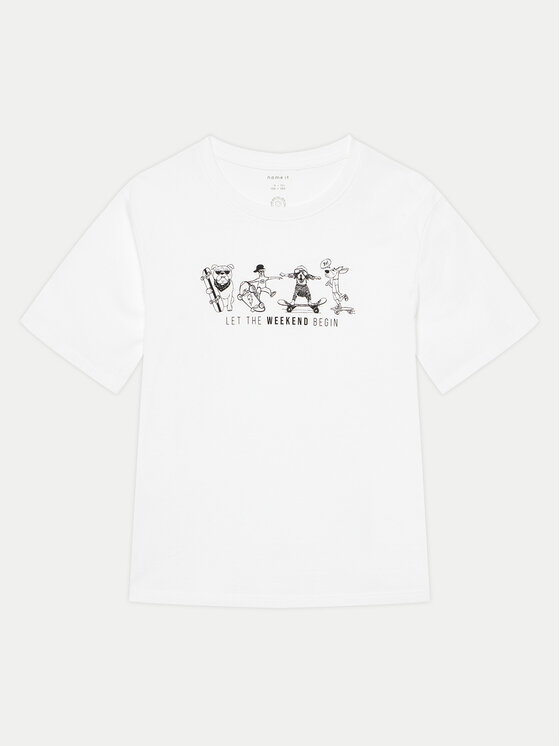 

Футболка обычного кроя Bocalle 13241851 Name It, белый