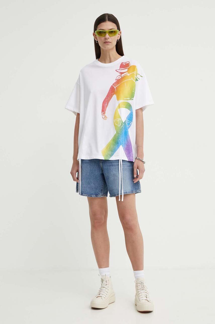 Джинсовые шорты HIGH BAGGY SHORT Levi's, синий — фото 3