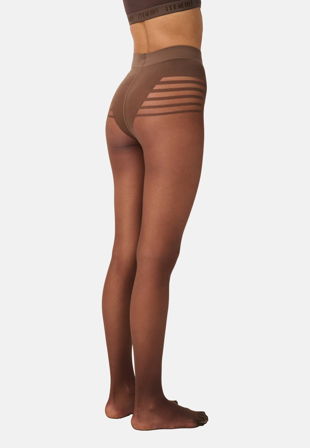 

Колготки INVISIBLE SHAPING STRIPES PANTY COMPRESSION TIGHTS 15 DEN MADE IN GERMANY ITEM m6, коричневый