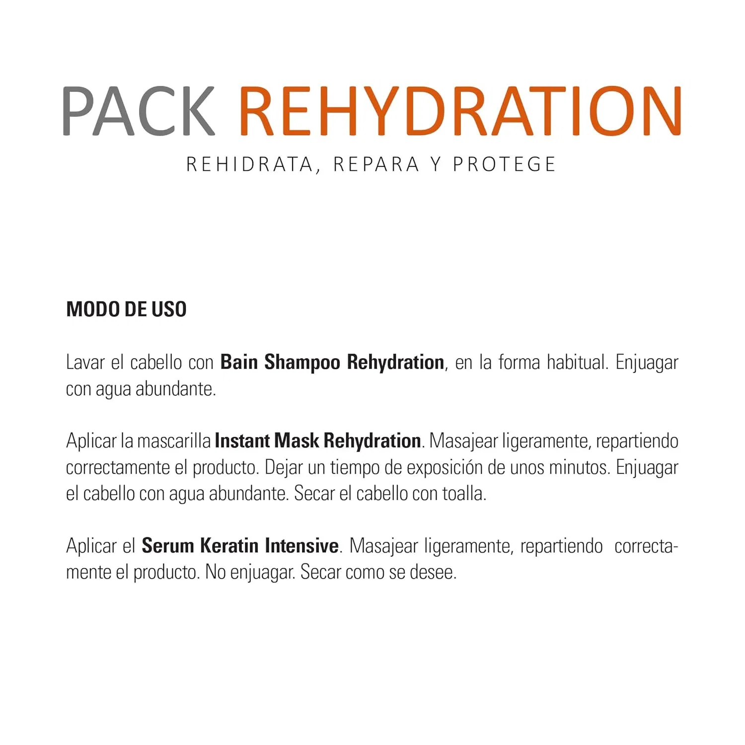 Набор для ухода за волосами «Rehydration» 550 мл от abril et nature Abril Et Nature — фото 4