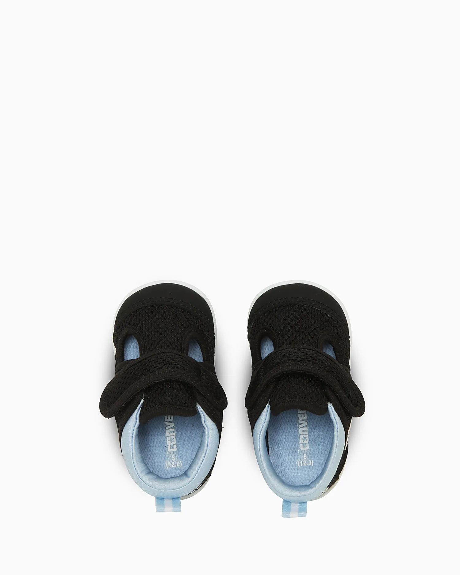Кроссовки Little Summer 9 Converse, Black/Light Blue — фото 4