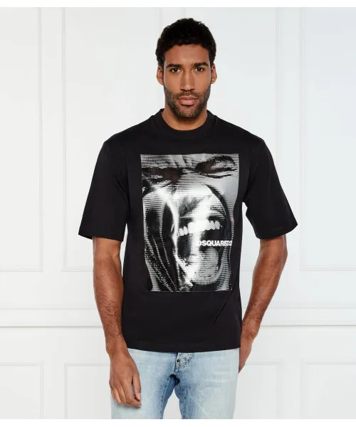 

Футболка Loose fit Dsquared2, черный