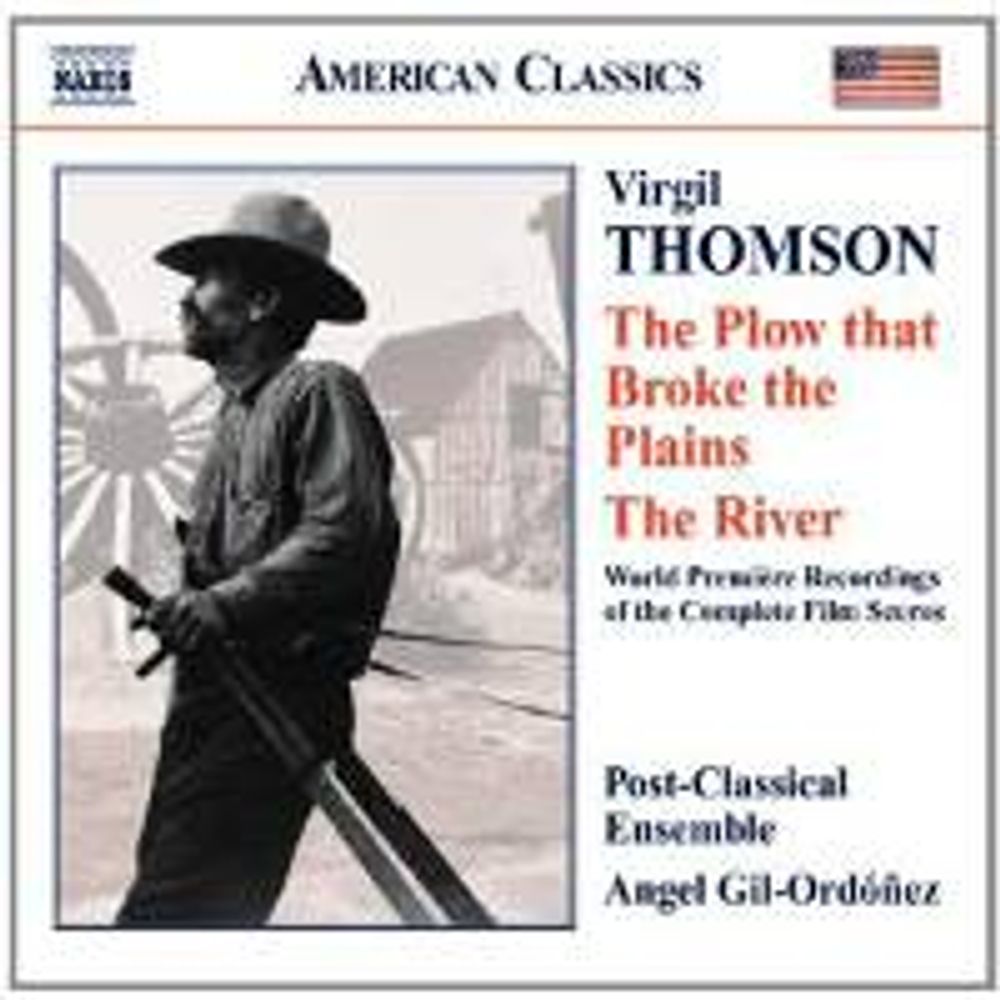 

Диск CD Thomson: The Plow That Broke The Plains / The River [Scores] - Virgil Thomson, Angel Gil-Ordonez, PostClassical Ensemble