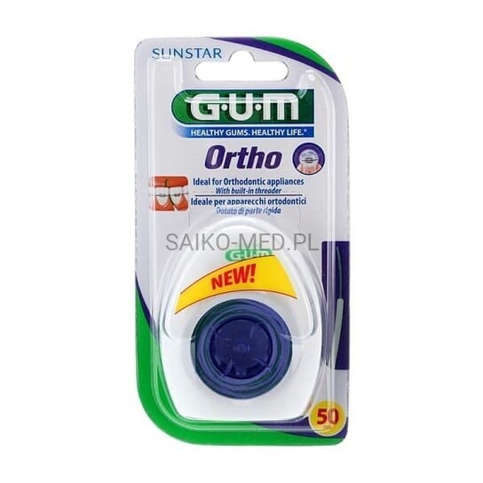 

Зубная нить GUM Ortho Floss -, Sunstar Gum