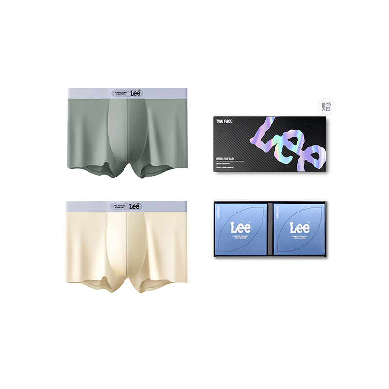 

Подарочный набор мужских трусов боксеров 3 шт Lee, белый