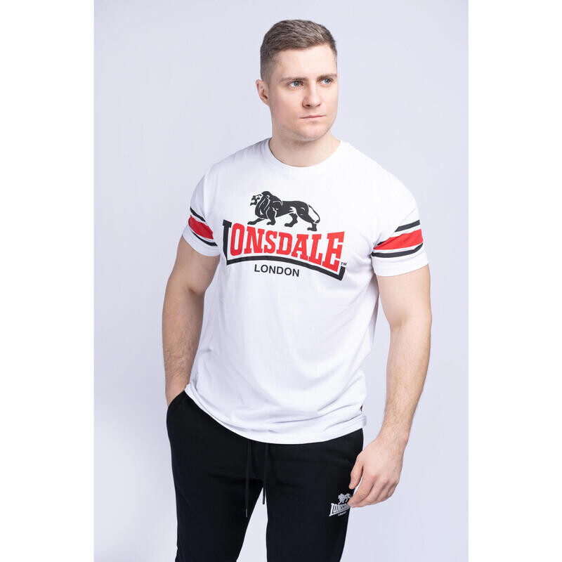

Спортивная футболка Lonsdale, белый/черный