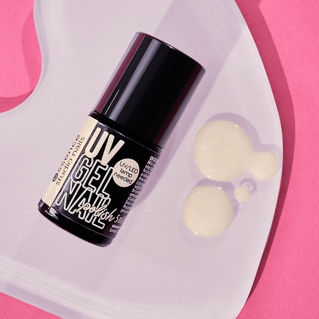 Лак для ногтей studio nails uv gel nail polish Essence, 212 - seashell sensation, объем 5 мл — фото 4