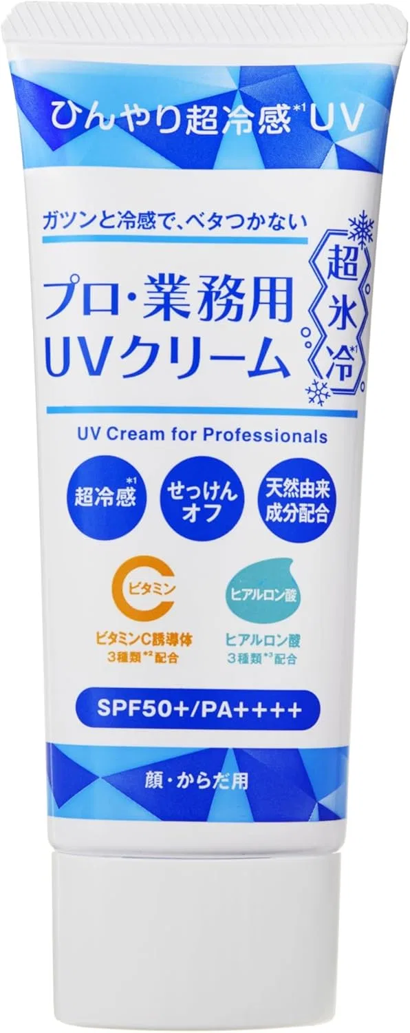 Солнцезащитный крем Super Ice Cooling SPF 50+ 50 г прозрачный Professional Use