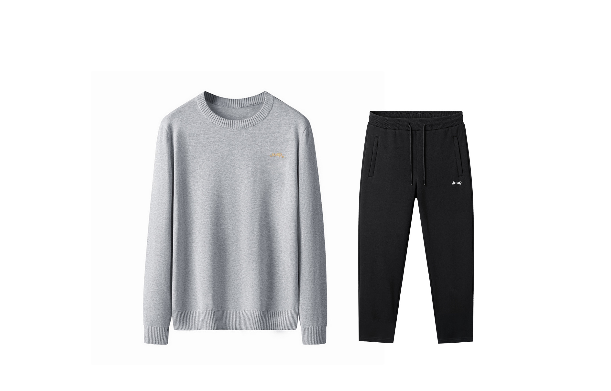 

Коллекция Luxury Cowboy, повседневная спортивная одежда унисекс Jeep, светло-серый