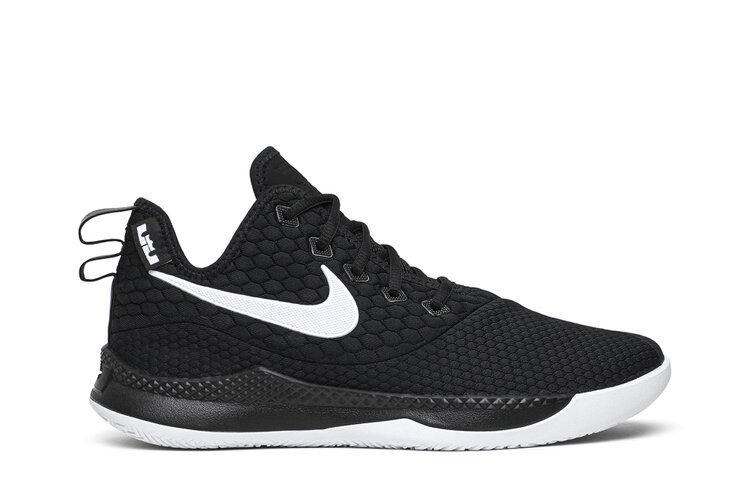 

Кроссовки Nike LeBron Witness 3 'Black White', черный