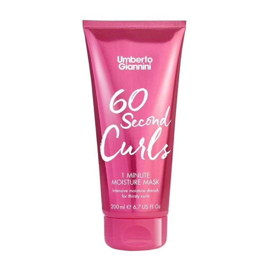 

Маска для волос curl 60 sec moisture mask Umberto Giannini, вес 210 гр.