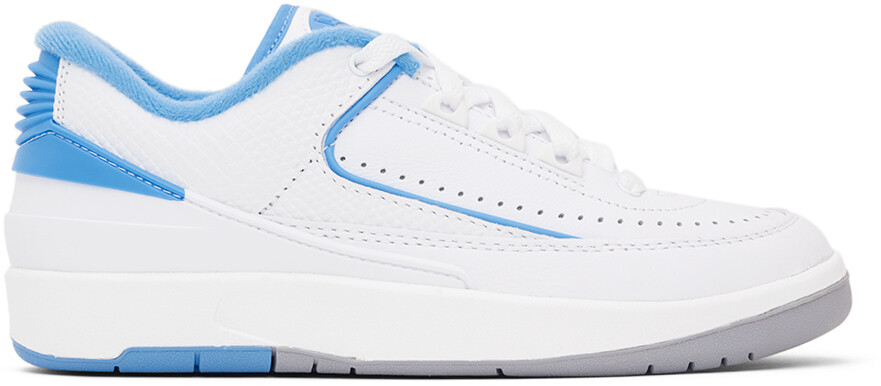 

Бело-синие кроссовки Nike Jordan Kids Air Jordan 2 Retro Low для больших детей