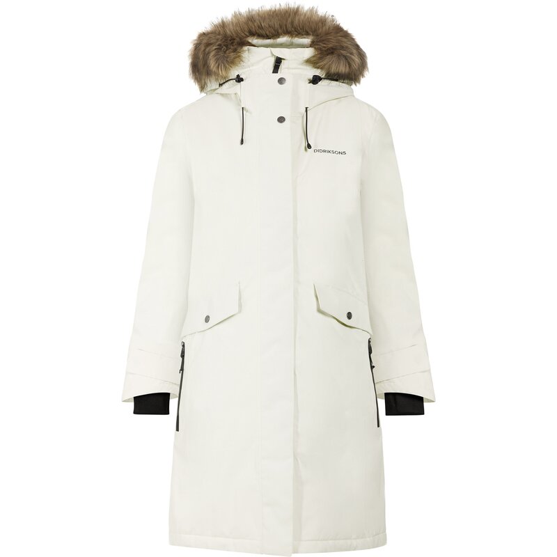 

Coat Erika WNS Parka 3 Didriksons, белый