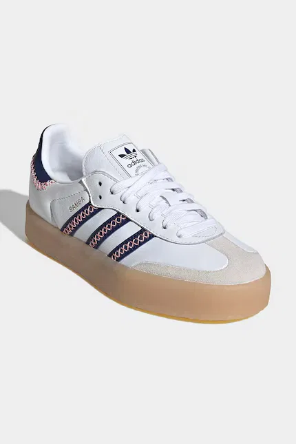 Кроссовки детские Samba E Adidas Originals, белый — фото 2