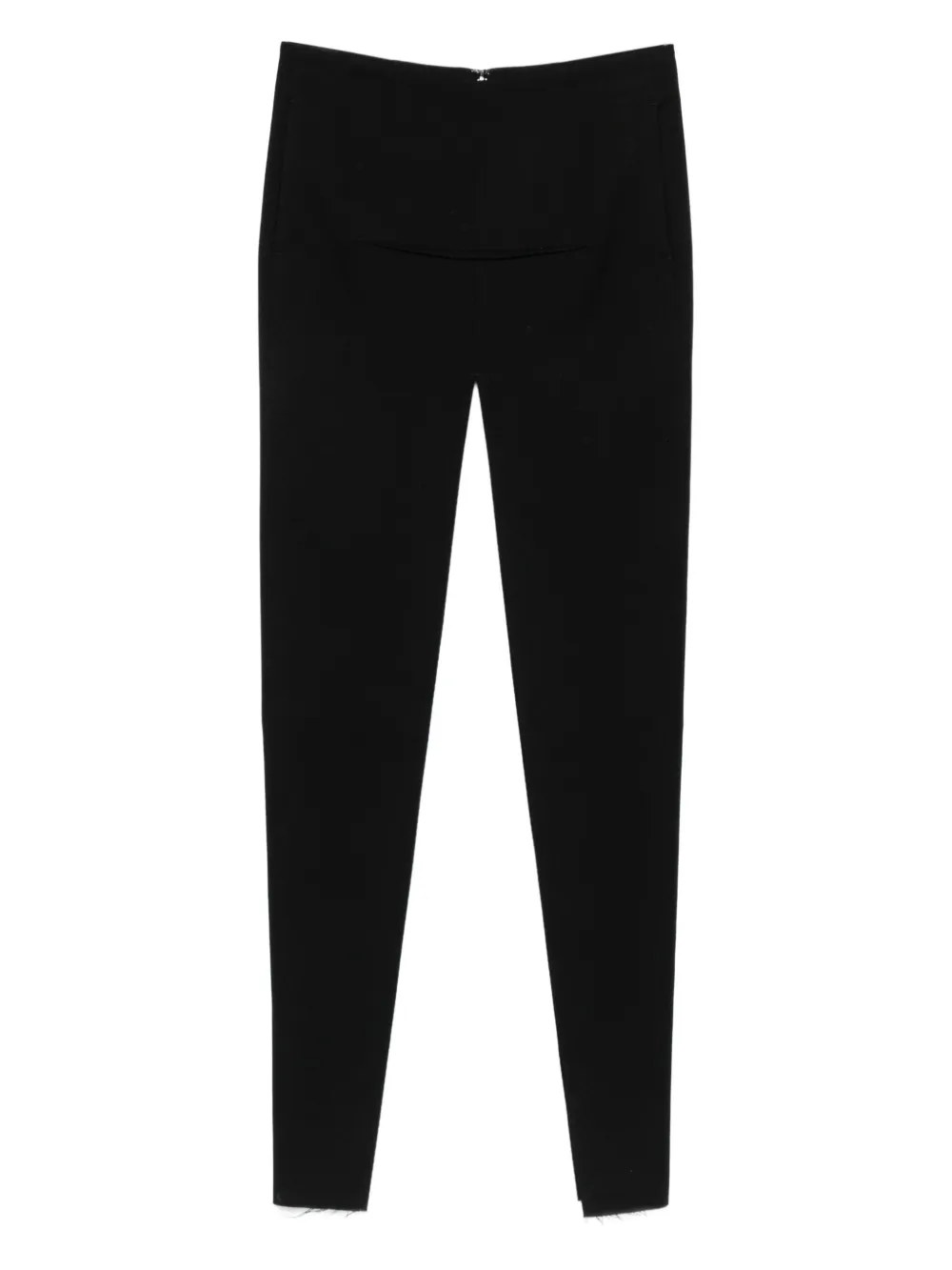 

Макси-юбка с разрезом сбоку Rick Owens, черный