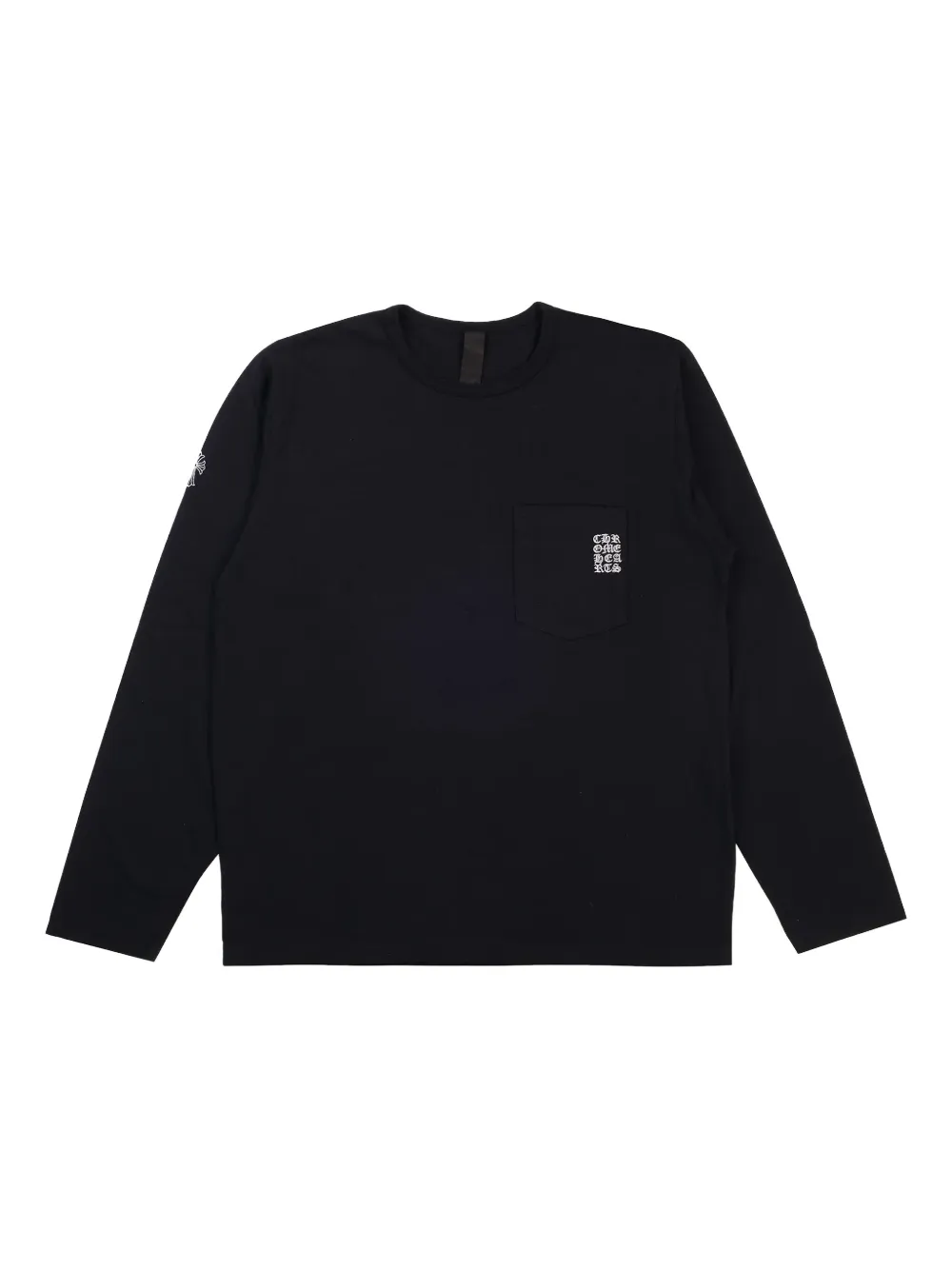 

Футболка с вышивкой Stadium Chrome Hearts, черный