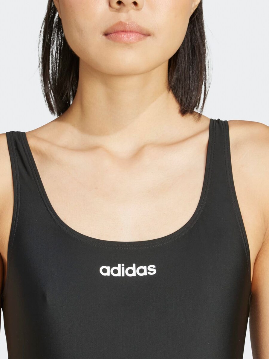 Купальник-бралетт для активного отдыха ADIDAS SPORTSWEAR ESS, черный — фото 3