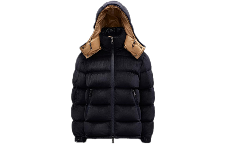 

Пуховик женский черный Moncler