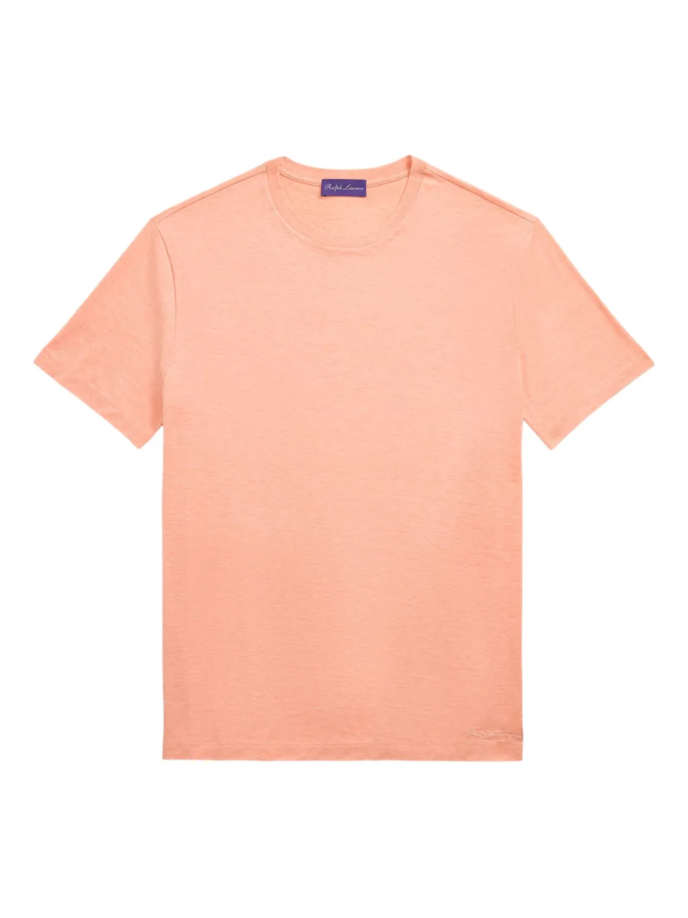 

Футболка с круглым вырезом Ralph Lauren Purple Label, розовый