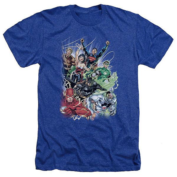 

Футболка adult heather justice league of america justice league 1 Licensed Character