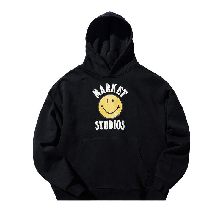 

Худи Market Smiley Lockup Hoodie, Black
