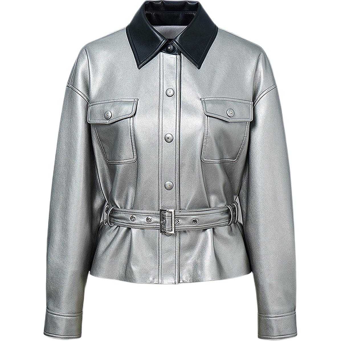

KARL LAGERFELD / Karl Lagerfeld Jeans Куртка KARL LAGERFELD FW25 женская, Silver