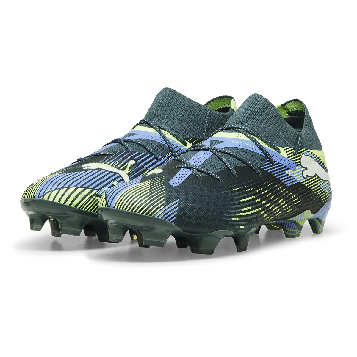 Future 7 Ultimate FG / AG Puma Мужские футбольные бутсы, серый — фото 2
