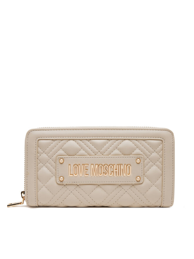 

Большой кошелек LOVE MOSCHINO, бежевый