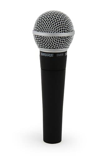 

Микрофон Shure SM58 Handheld Cardioid Dynamic Microphone