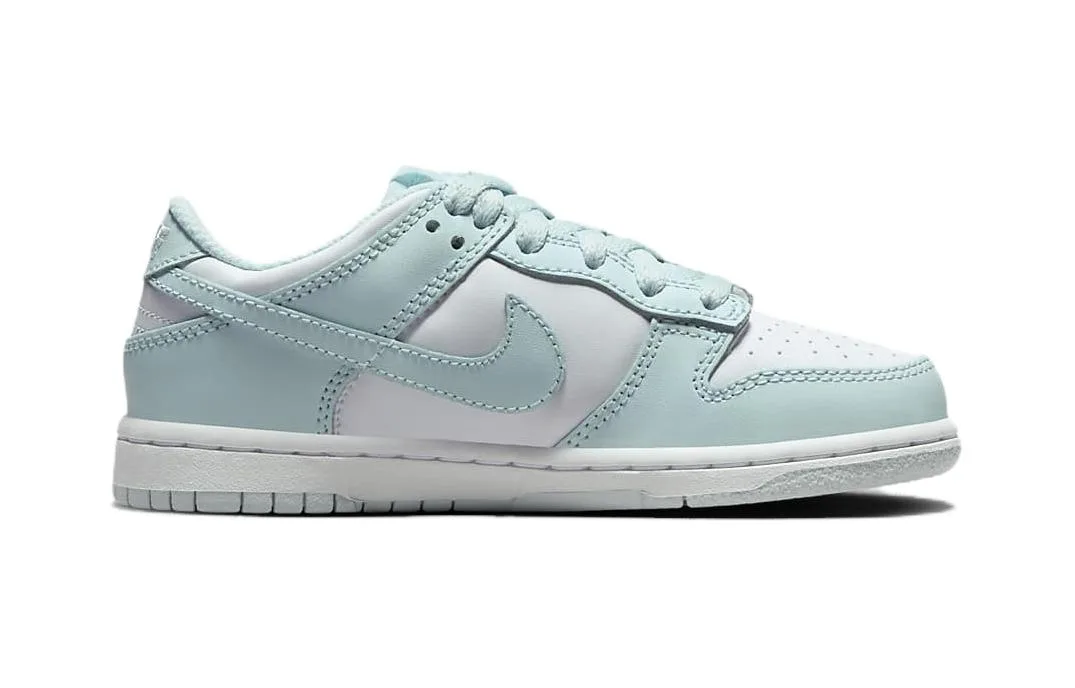Nike Кроссовки Dunk Low White Glacier Blue PS — фото 3
