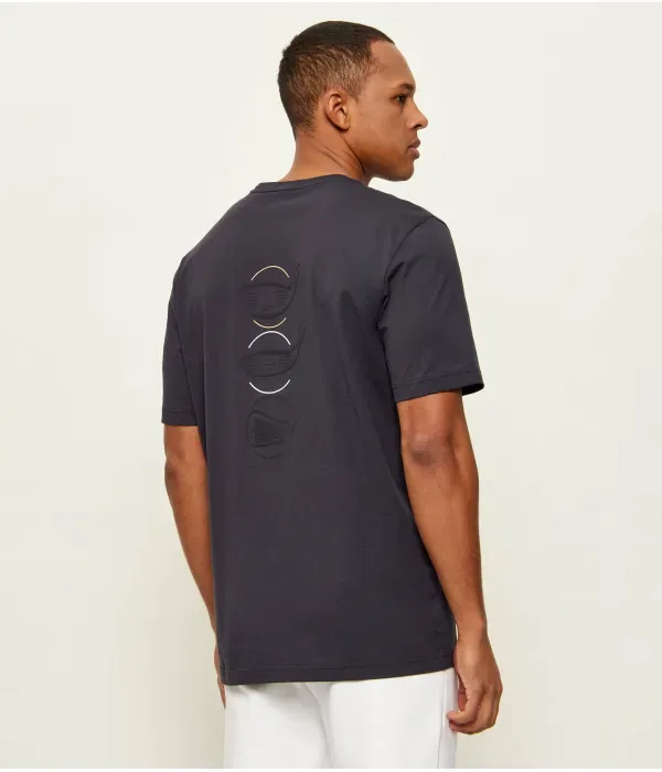 Футболка TS_GOC Birdie relaxed fit Boss Green, темно-синий — фото 3