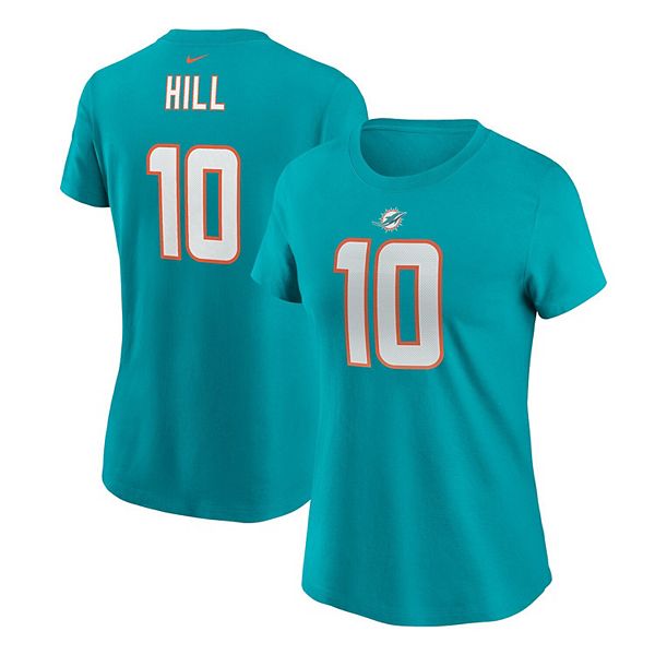 

Футболка с именем и номером игрока Tyreek Hill Miami Dolphins, женская, цвет aqua Nike, Синий, Футболка с именем и номером игрока Tyreek Hill Miami Dolphins, женская, цвет aqua Nike