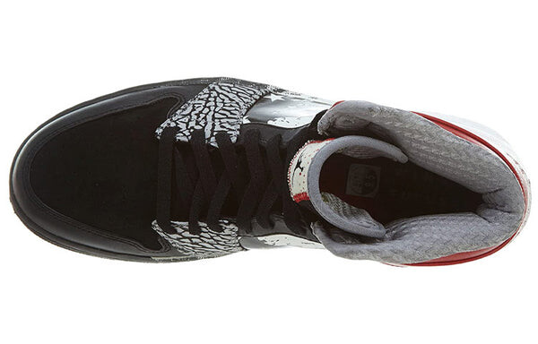 Кроссовки 1 retro high x dave white Air Jordan, черный — фото 4