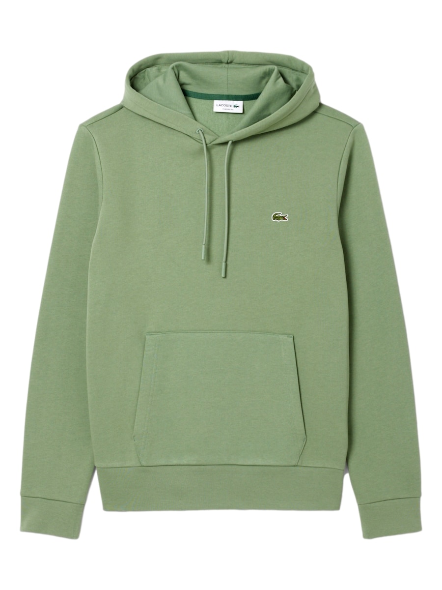 

Толстовка с капюшоном на молнии LACOSTE, зеленый