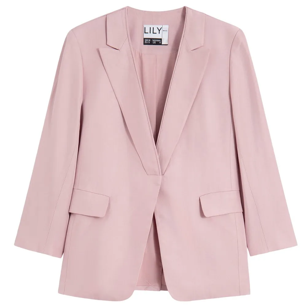 

Блейзер Lily Faux, розовый
