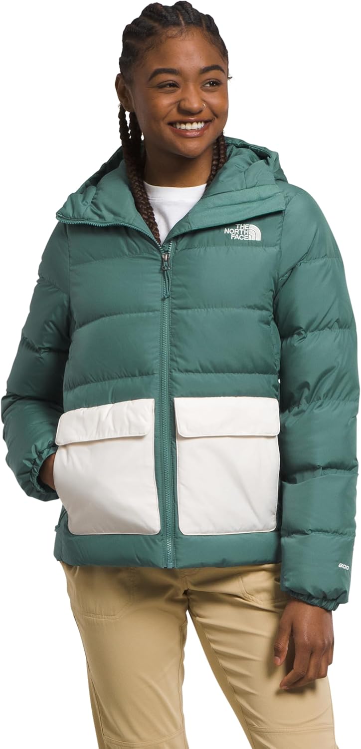 

The North Face Женская утеплённая куртка Gotham, тёмно-шалфейно-белый, средний размер