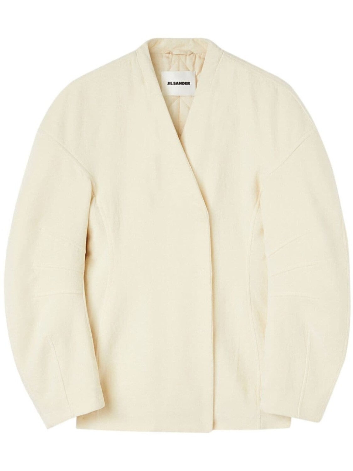 

Jil Sander пиджак из смесовой шерсти, серый