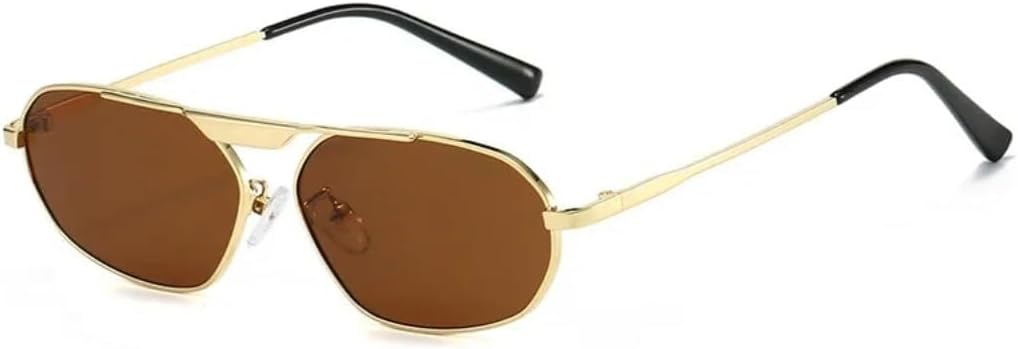 

Солнцезащитные очки с защитой от УФ-излучения UV400 | «Кошачий глаз» в стиле металл-панк | Линзы конфетных цветов для занятий спортом на открытом воздухе и вождения LXLHWN, Golden Tea