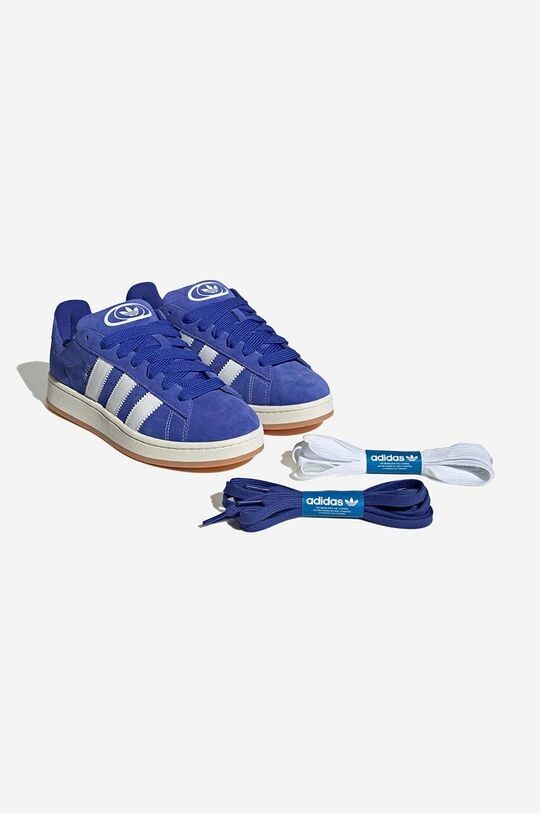 Кроссовки Campus0S замшевые adidas Originals, синий — фото 3